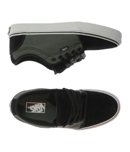 Vans Mens Chukka Low Canvas Skate Sneakers blackcharcoalcanvas 6.5