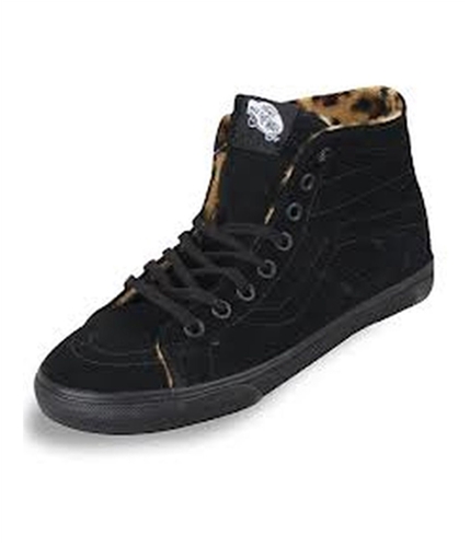 Vans Unisex Sk8-hi D-lo Skate Sneakers leopardliningblkblk M3.5 W5