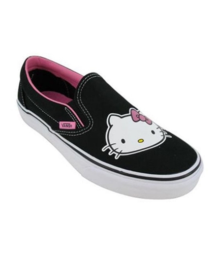 Vans Unisex Hello Kitty Slip-on Canvas Sneakers hellokittypinktruwht M4 W5.5