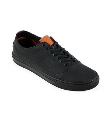 Vans Mens Otw Larkin Decon Leather Skate Sneakers blackbrown 6.5