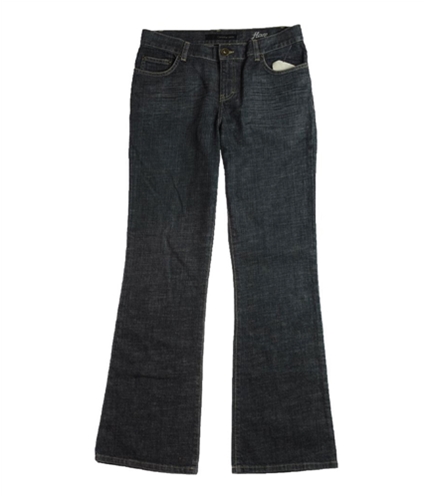 Calvin Klein Womens Boyfriend Denim Flared Jeans doublestonewash 8x32