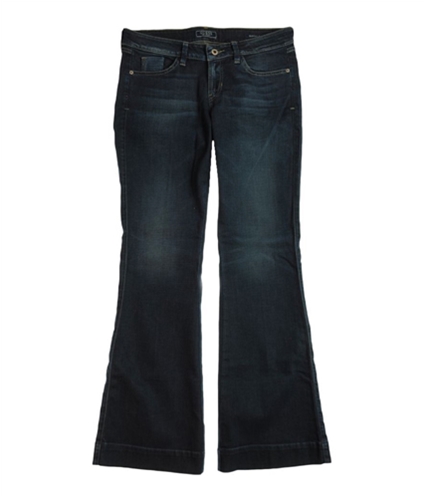 GUESS Womens Regular Fit Brittney Leg Denim Flared Jeans mysterywash 29x32