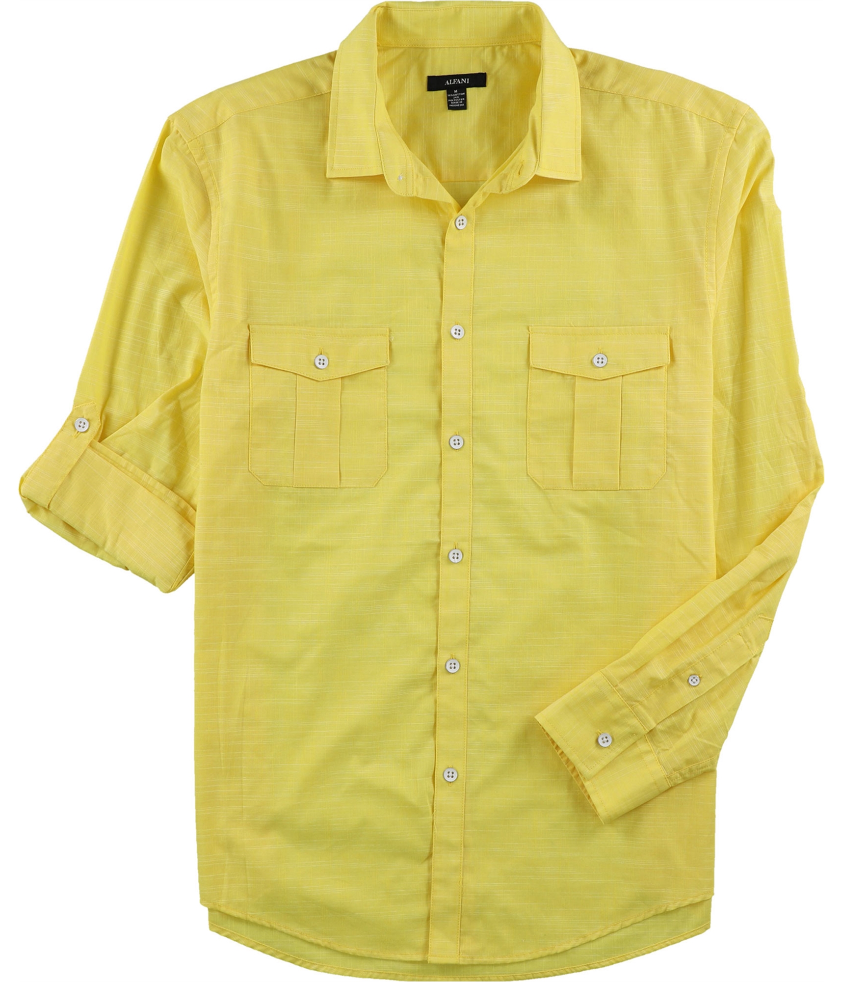 mustard yellow button up shirt men's