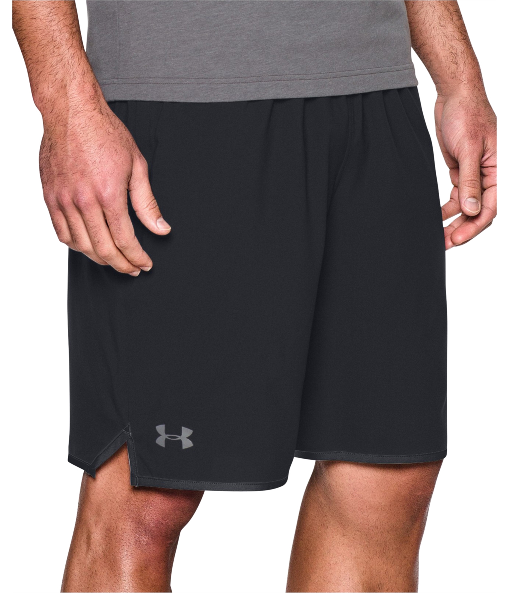 Under Armour Mens Woven Athletic Workout Shorts, Black, XX-Large | eBay