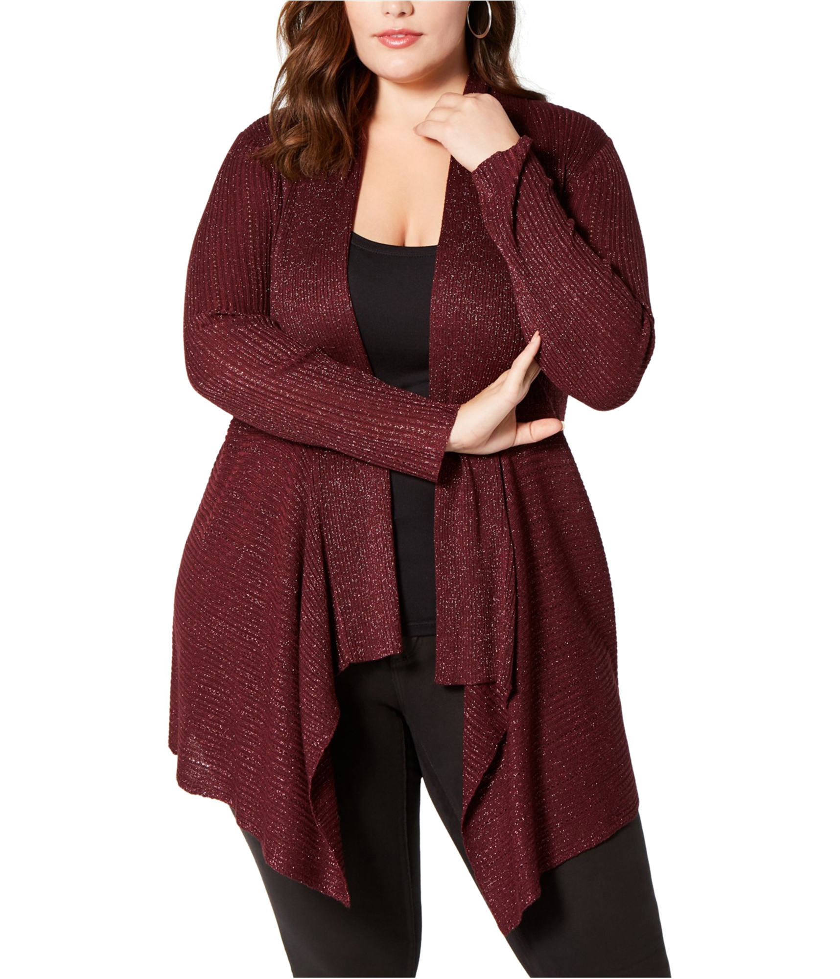 womens glitter cardigan