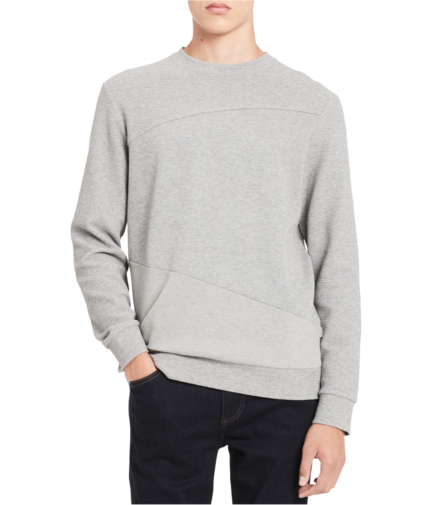 calvin klein grey tracksuit
