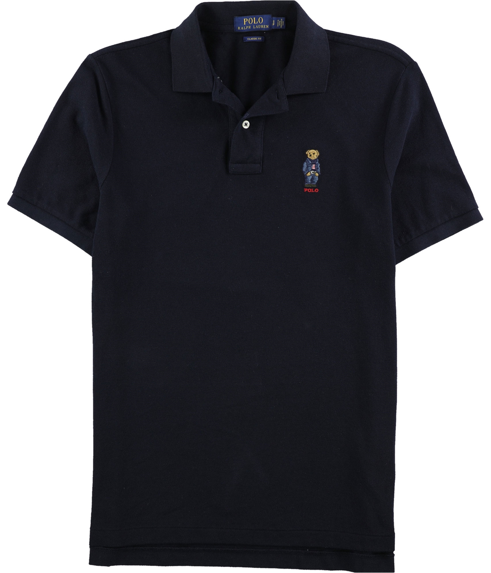 Ralph Lauren Mens Bear Rugby Polo Shirt, Blue, Large | eBay