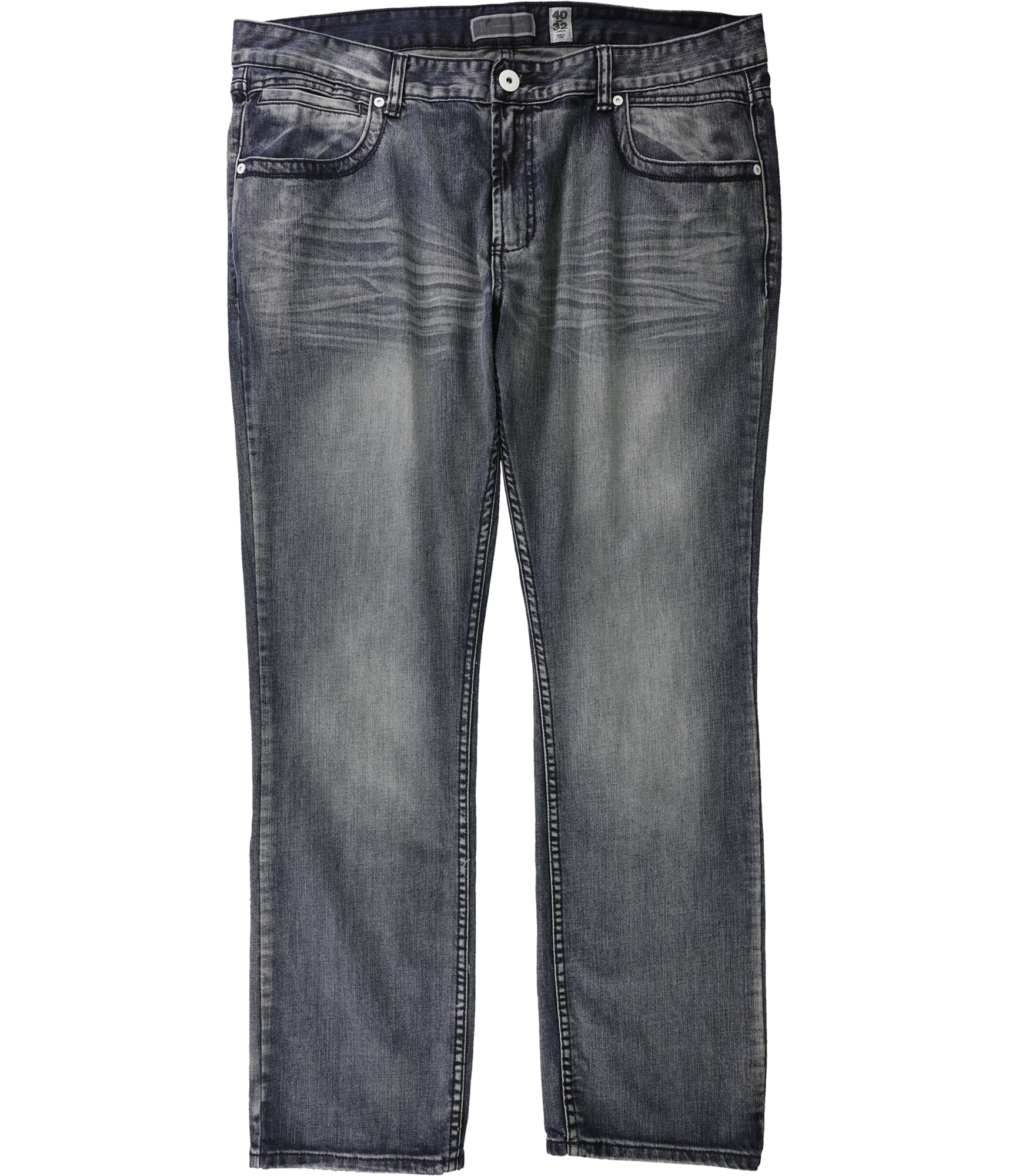 I-N-C Mens Berlin Faded Straight Leg Jeans, Blue, 30W x 32L | eBay