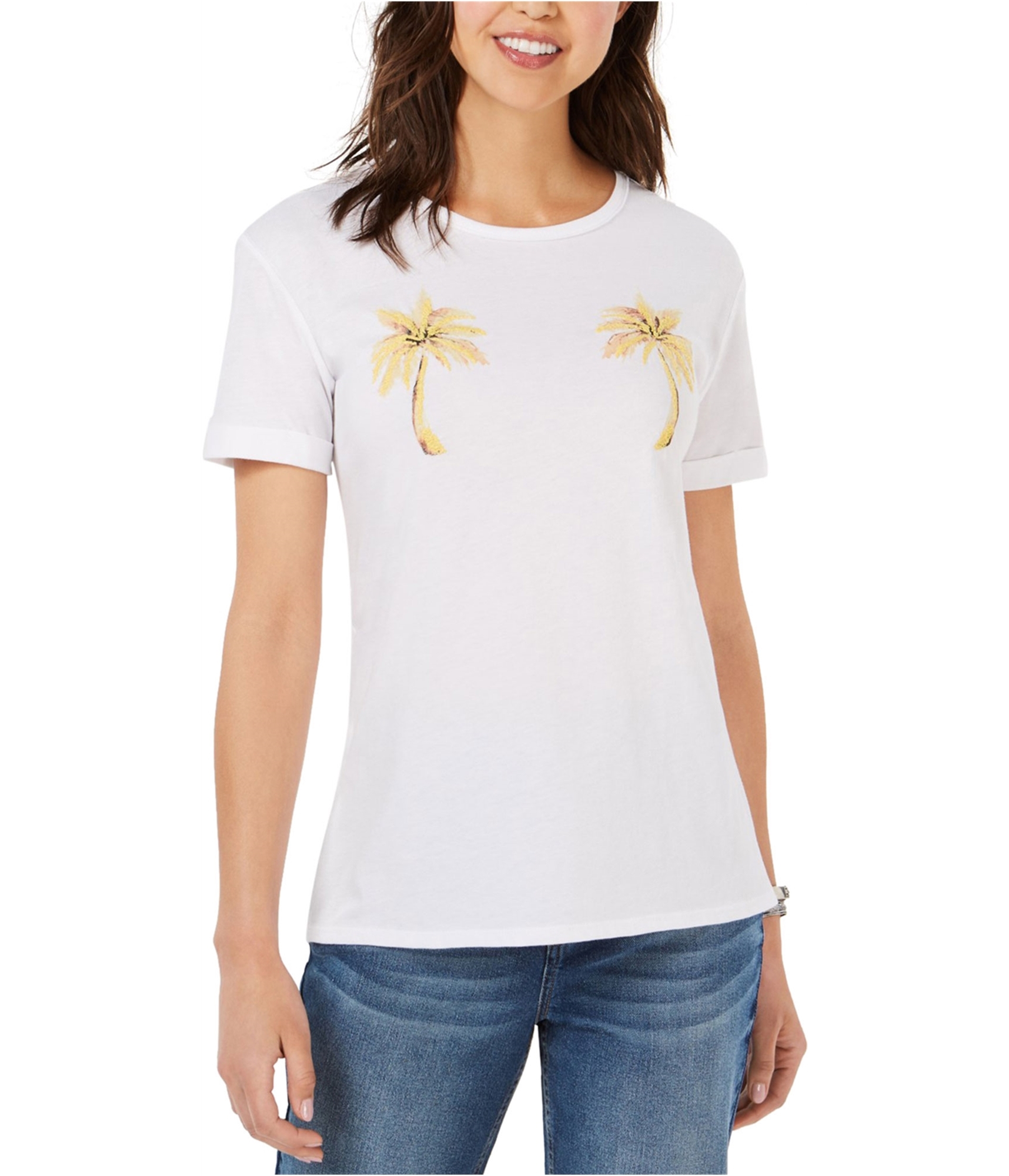 palm tree womens shirt