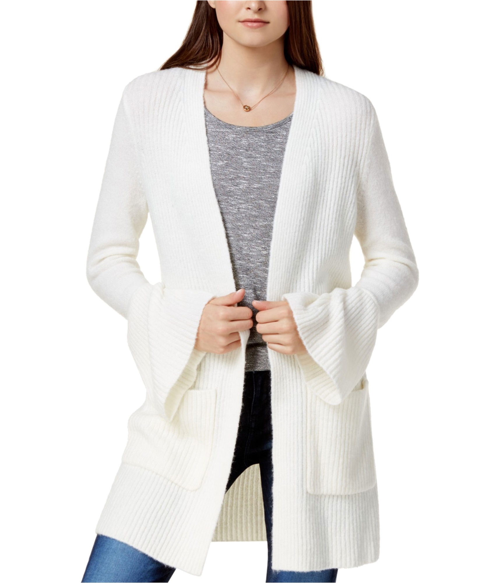womens off white cardigan sweater