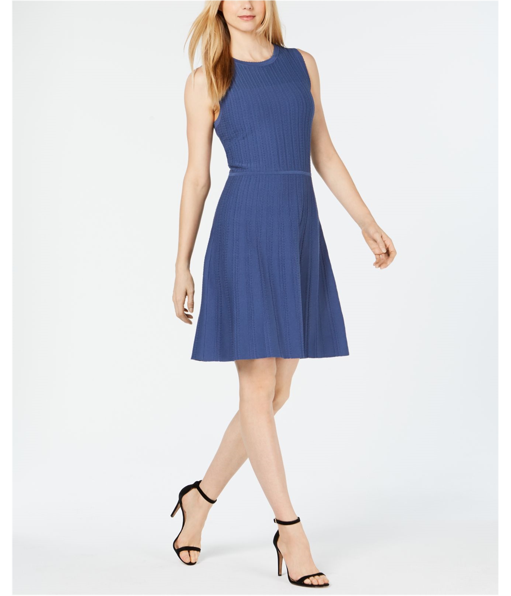 Anne klein fit deals and flare dress
