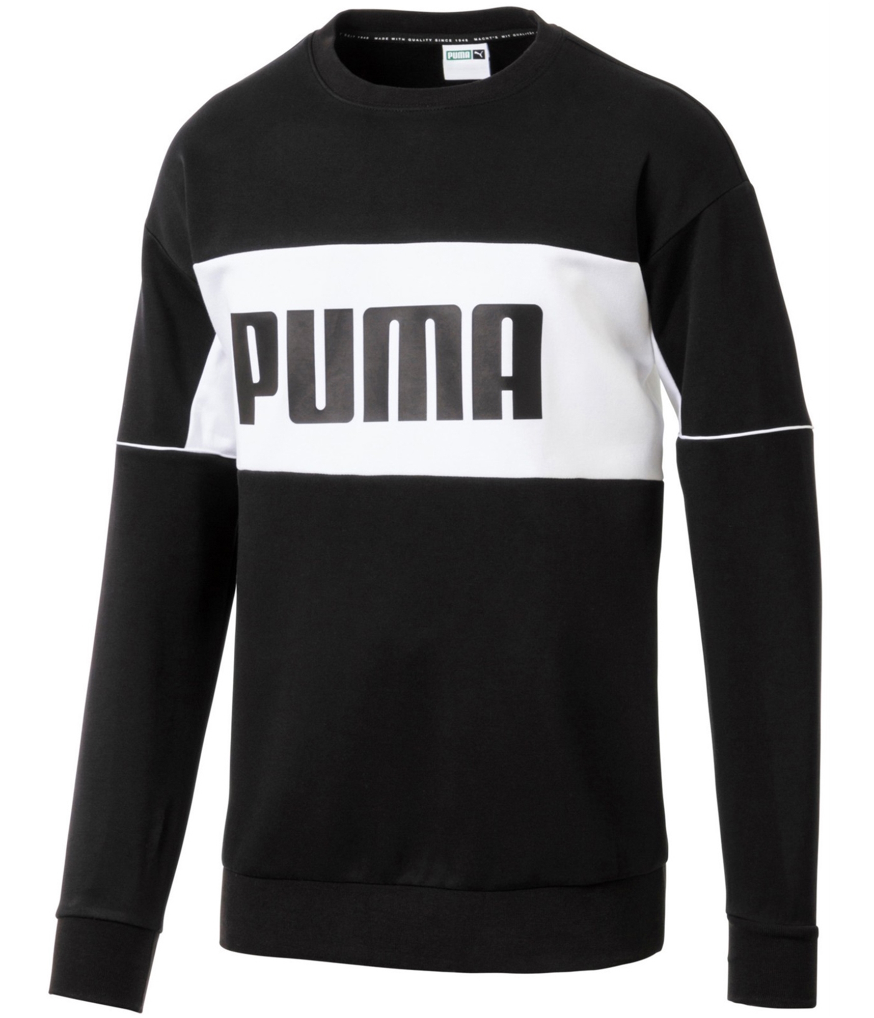 puma mens black sweatshirt