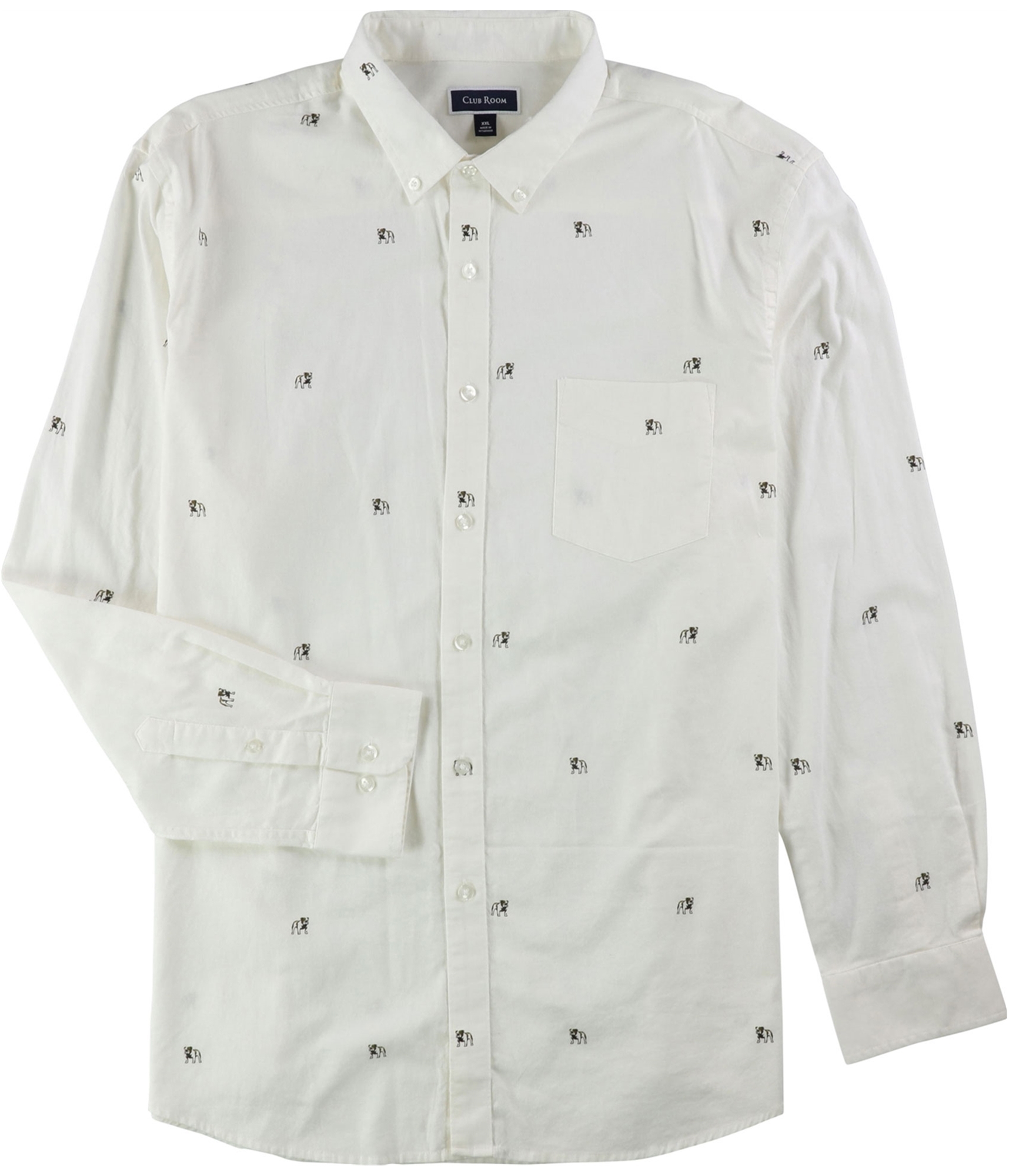 club room bulldog shirt