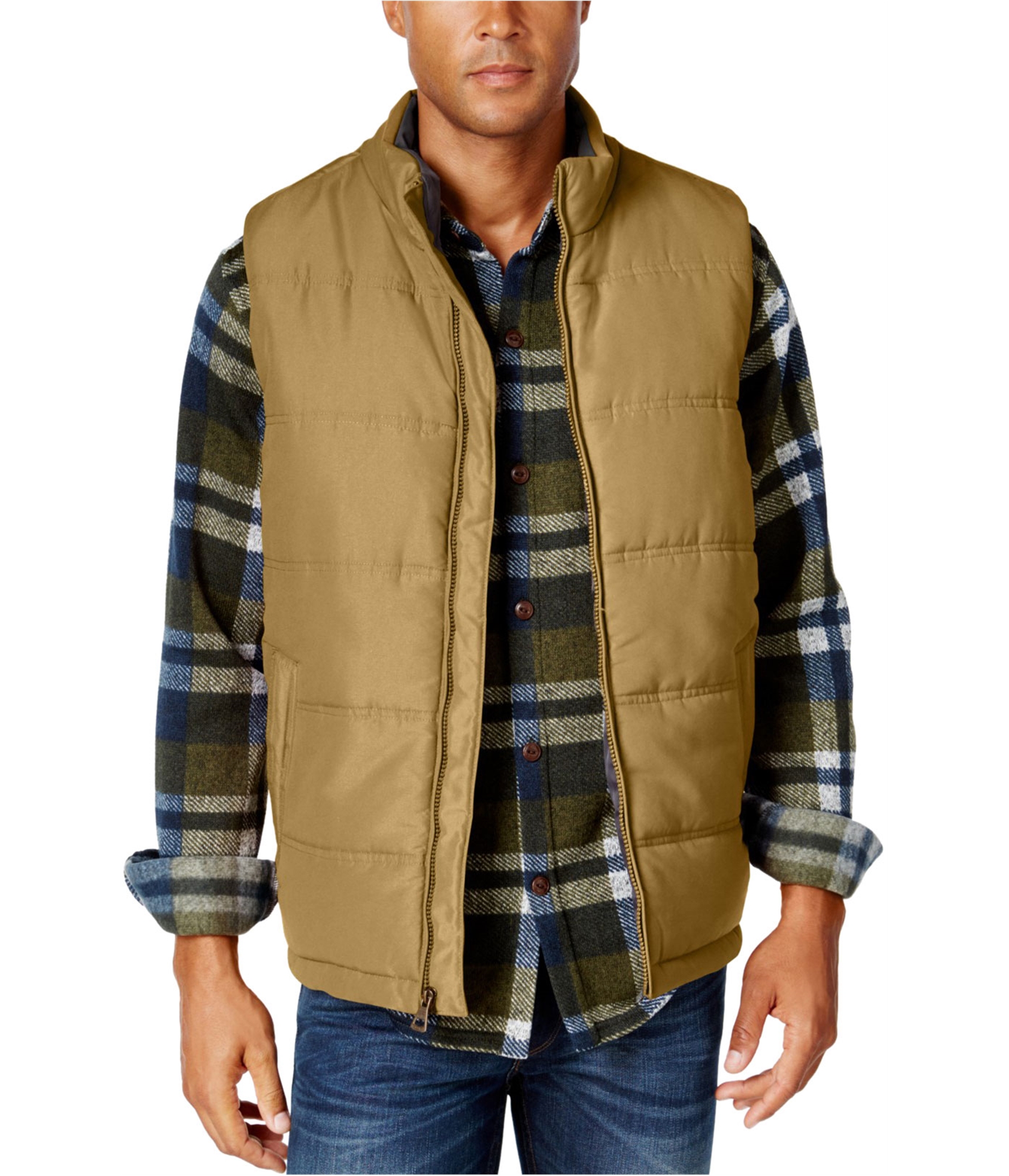Weatherproof Mens Vintage Solid Puffer Vest | eBay