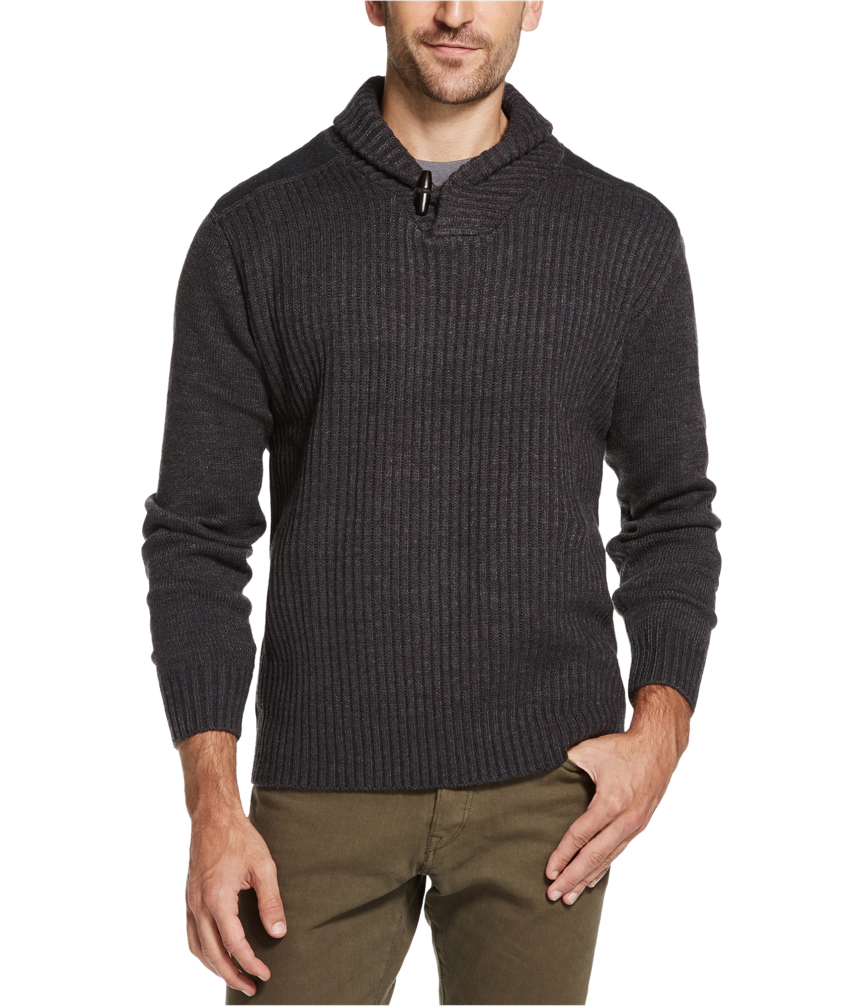 Weatherproof Mens Toggle Pullover Sweater | eBay