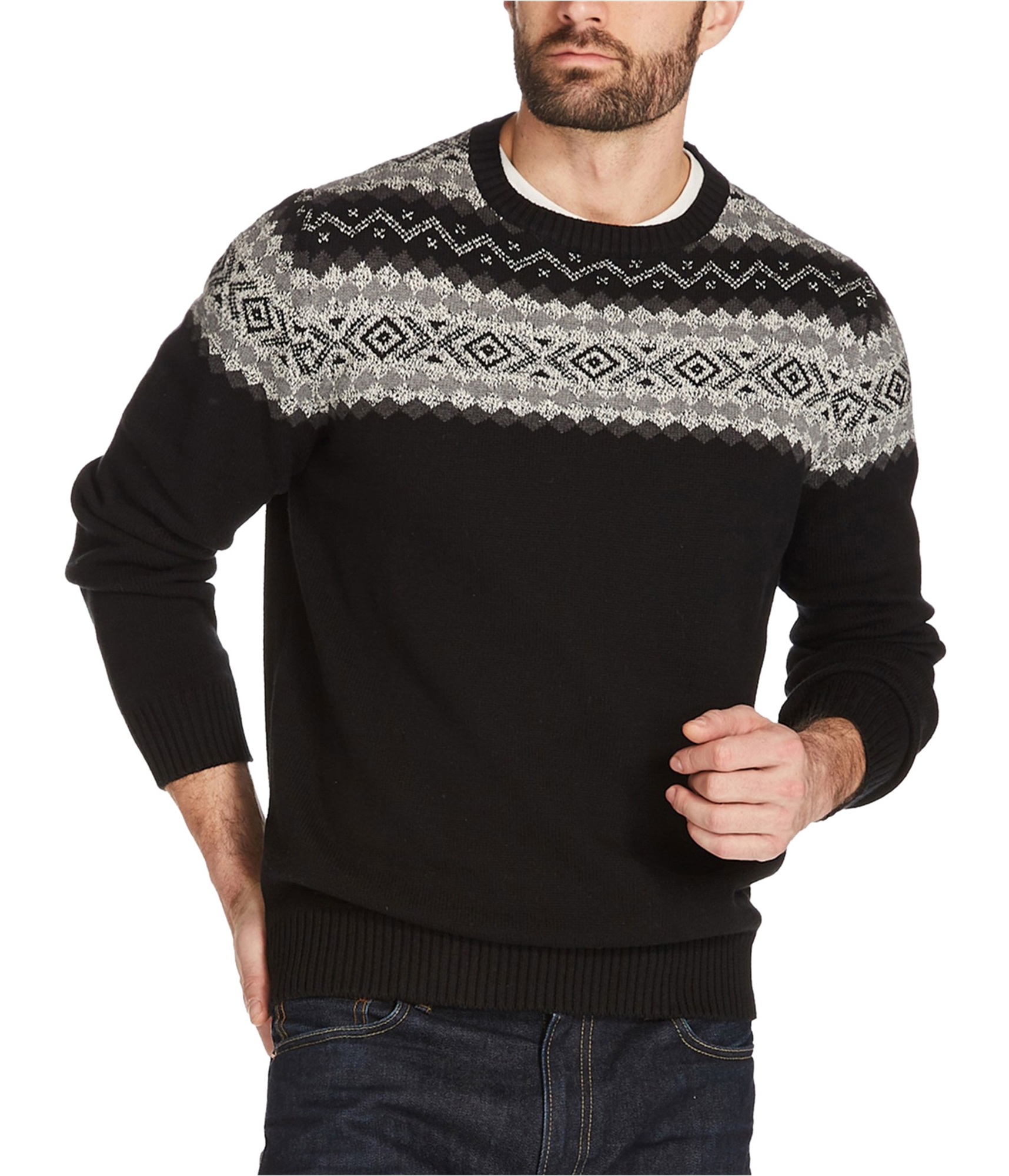 Weatherproof Mens Vintage Knit Sweater | eBay
