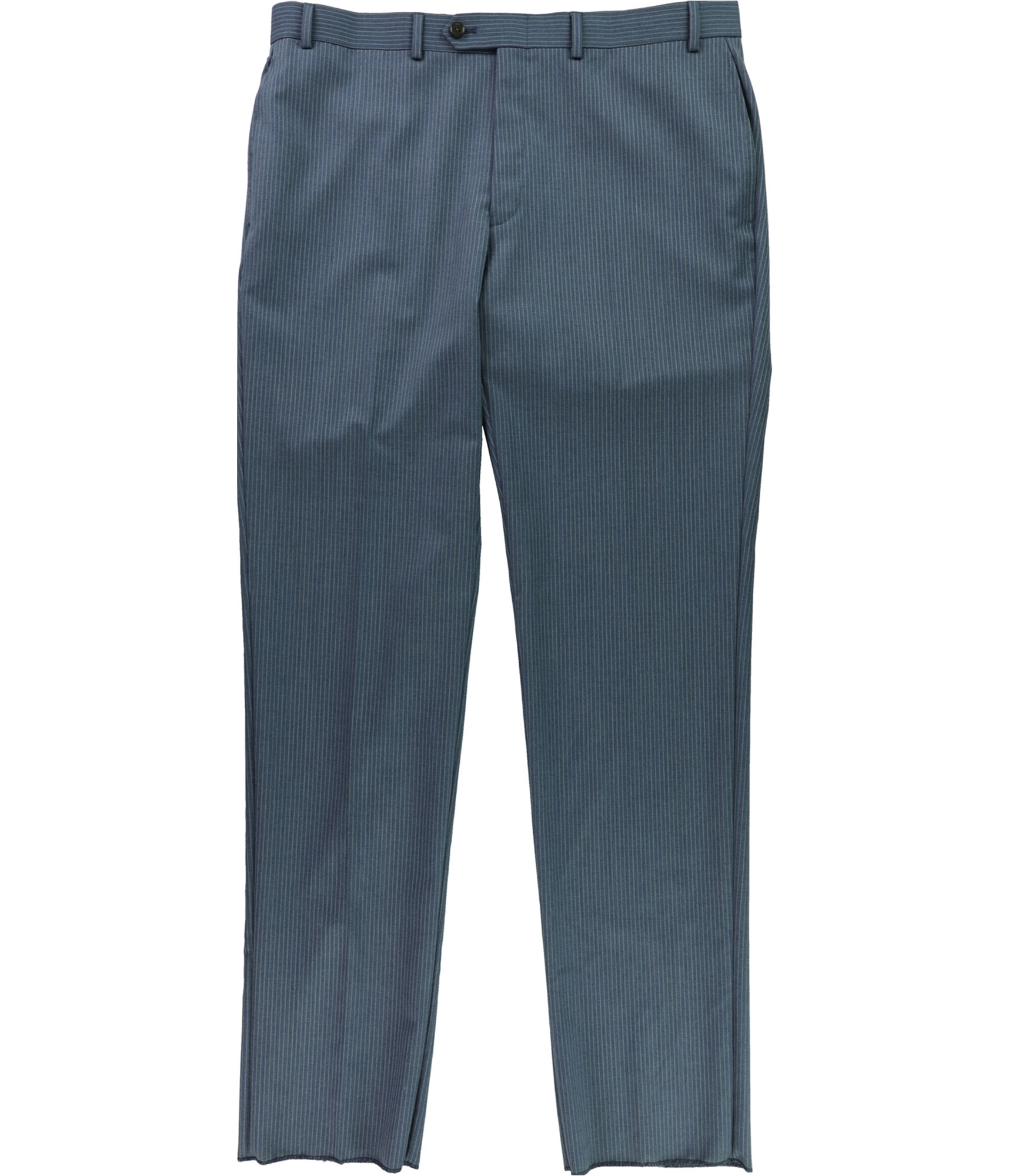 Ralph Lauren Mens Pinstripe Dress Pants Slacks, Blue, 44W x UnfinishedL ...