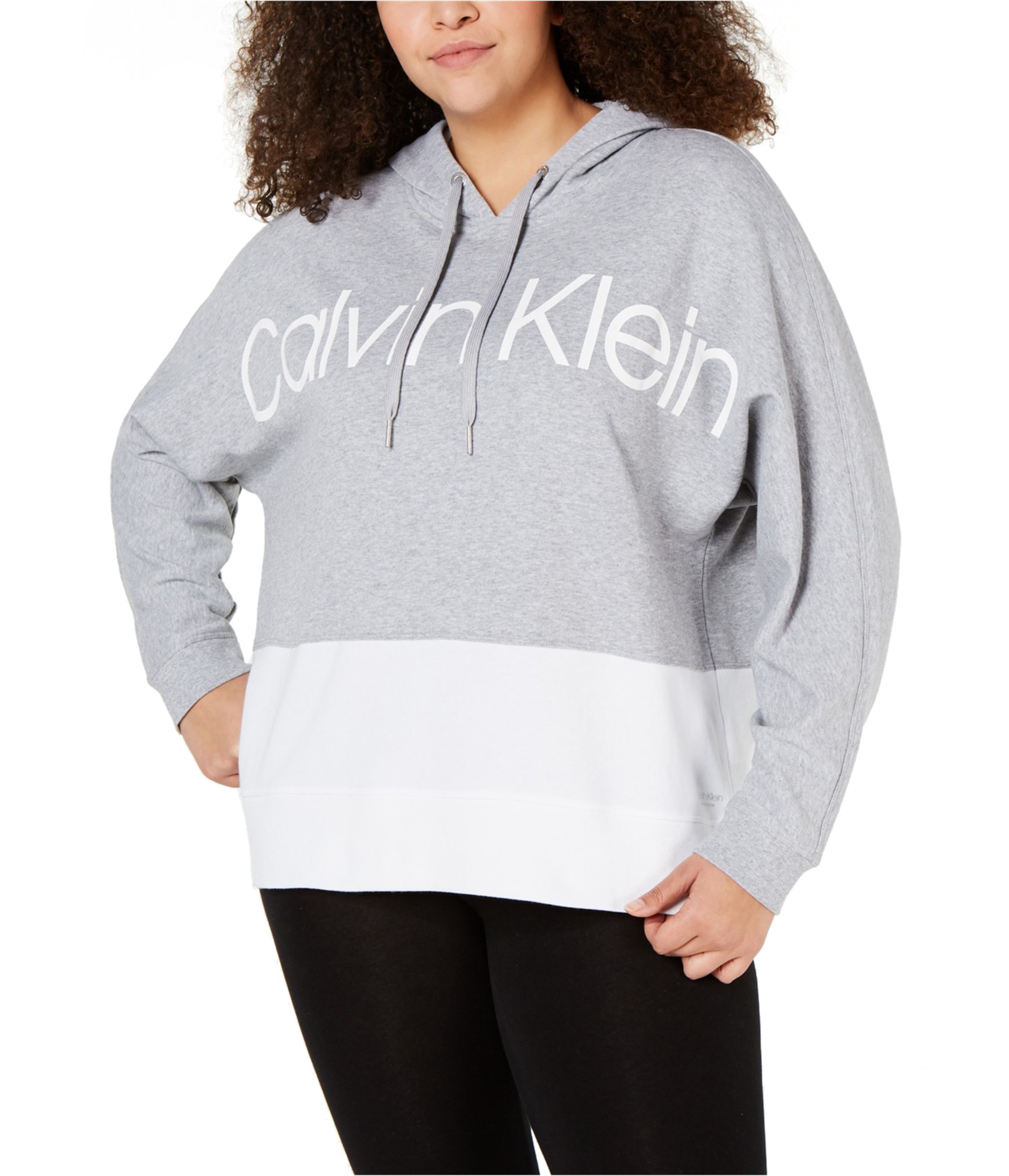calvin klein womens grey hoodie