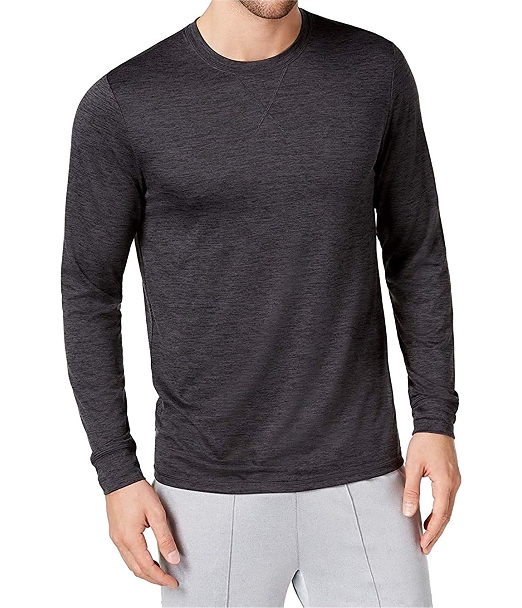 32 Degrees Mens Long Sleeve Basic T-Shirt, Black, XX-Large | eBay